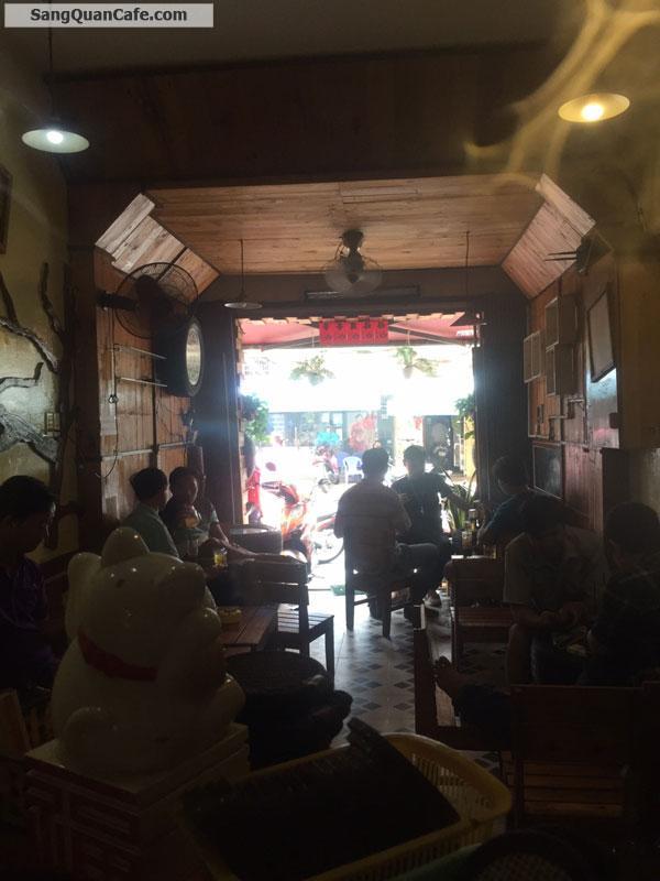 Sang quán cafe ghế gỗ đường Vĩnh Viễn