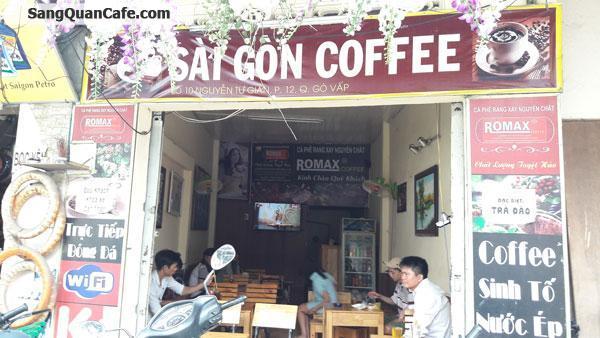 Sang quán cafe mặt tiền đường Nguyễn Tư Giản