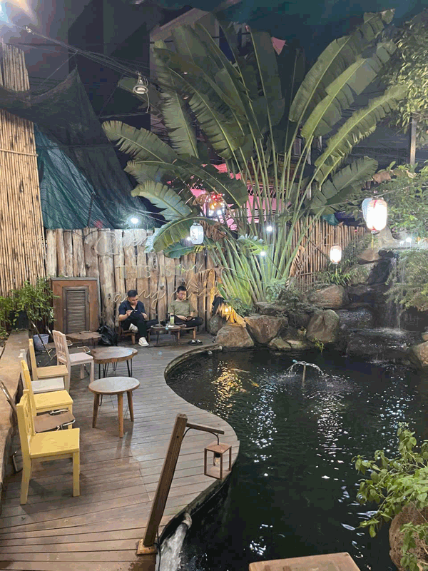 Sang quán cafe sân vườn siêu đẹp