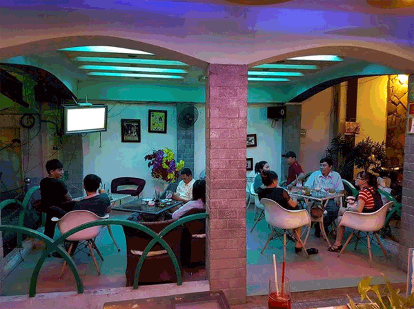 Sang quán cafe sân vườn Thủy Mộc đường Nguyễn Ảnh Thủ, Hóc Môn.