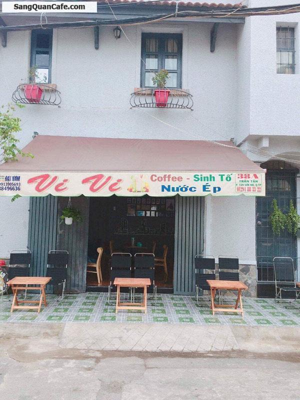 Sang quán coffee 2 mặt tiền đường Trần Tấn