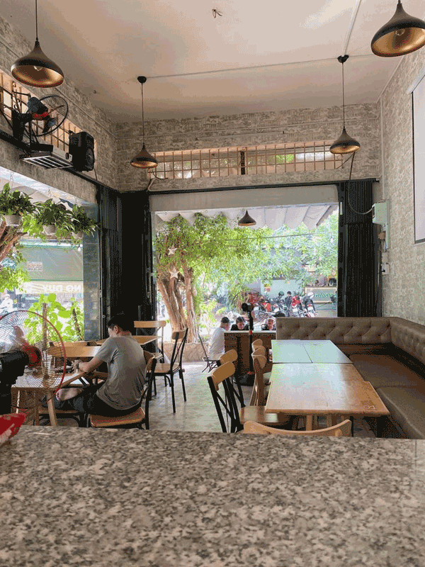 Sang quán cafe Hoàng Duy Tây Thạnh Tân Phú