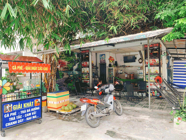 Sang quán Cafe góc 2 mặt tiền Đông khách Quận Bình Tân