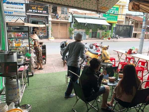 Sang Gấp Quán Cafe - Điểm Tâm Ăn Giá Rẻ MT Số 43 Hưng Phú, F.8, Q.8