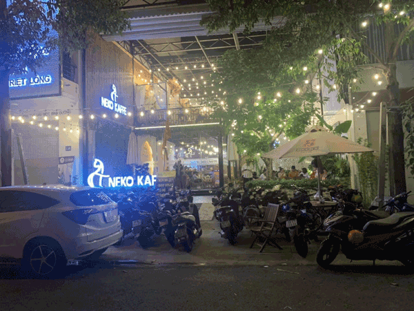Sang mặt bằng kinh doanh cafe trung tâm Thủ Dầu Một
