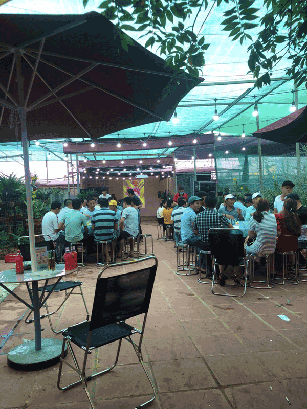 Sang Quán Cafe Sân Vườn - Vườn Lan  Bình Tân