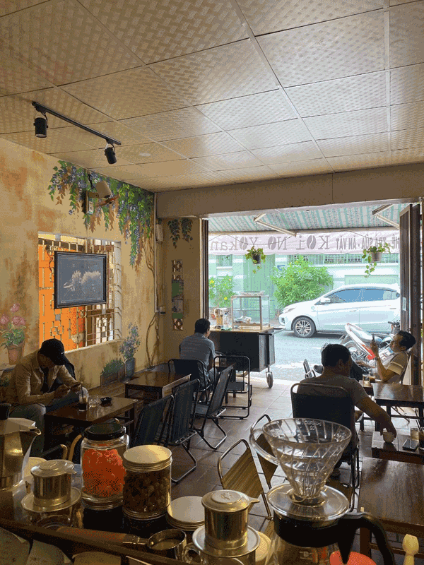 Sang Quán cafe Tân Bình