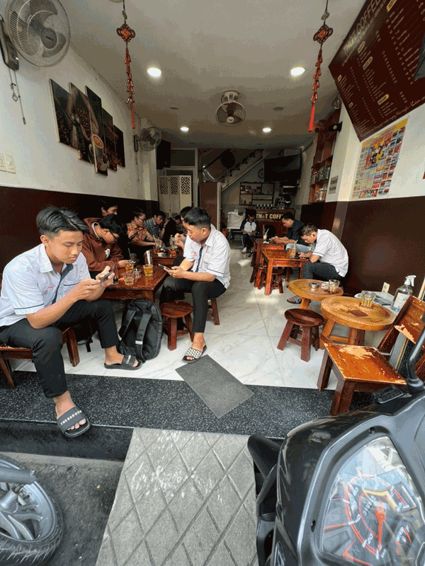 SANG QUÁN Cafe MẶT TIỀN  Q. Tân Bình