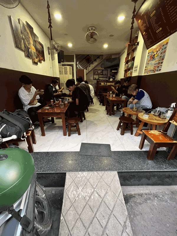 SANG QUÁN Cafe MẶT TIỀN  Q. Tân Bình