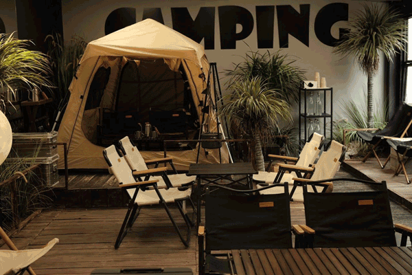 Sang quán Cà phê style camping đầu tiên ở NhaTrang