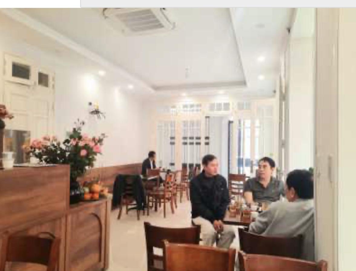 Sang quán cafe G6 tại Thanh Xuân.  Hà Nội