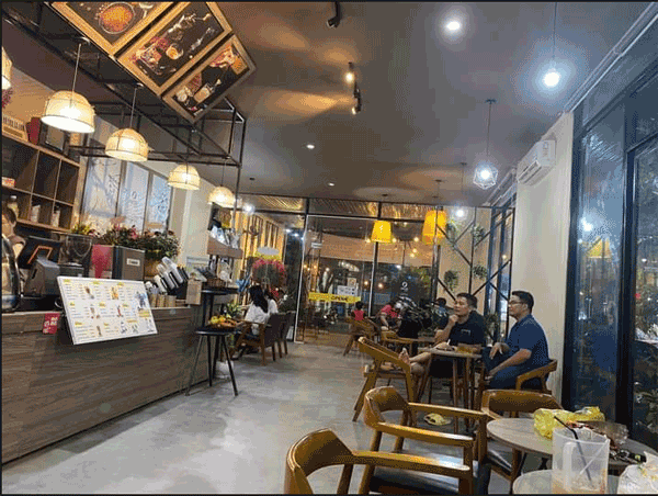 Sang quán cafe AROBI ngay cổng trại giam B5, Nguyễn Ái Quốc - TP. Biên Hòa