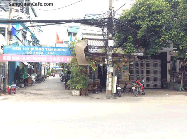 Sang gấp quán cafe 2 mặt tiền Tân Hương, Tân Quý, Tân Phú