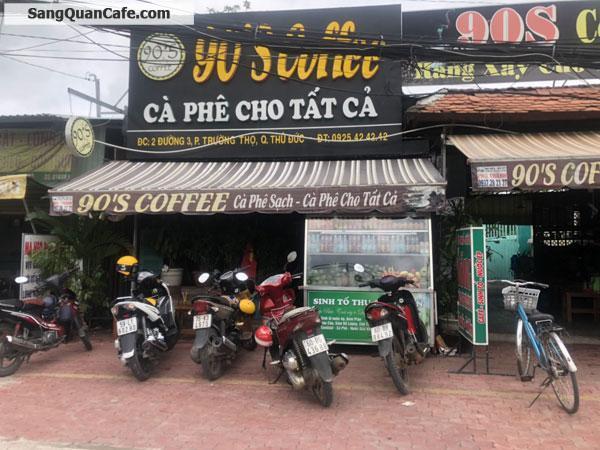 Cần sang gấp quán cafe Mặt tiền Nguyễn Văn Bá.
