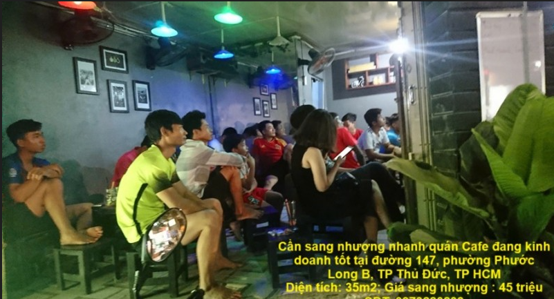 Sang nhượng nhanh quán Cafe đang kinh doanh tốt tại Phước Long B