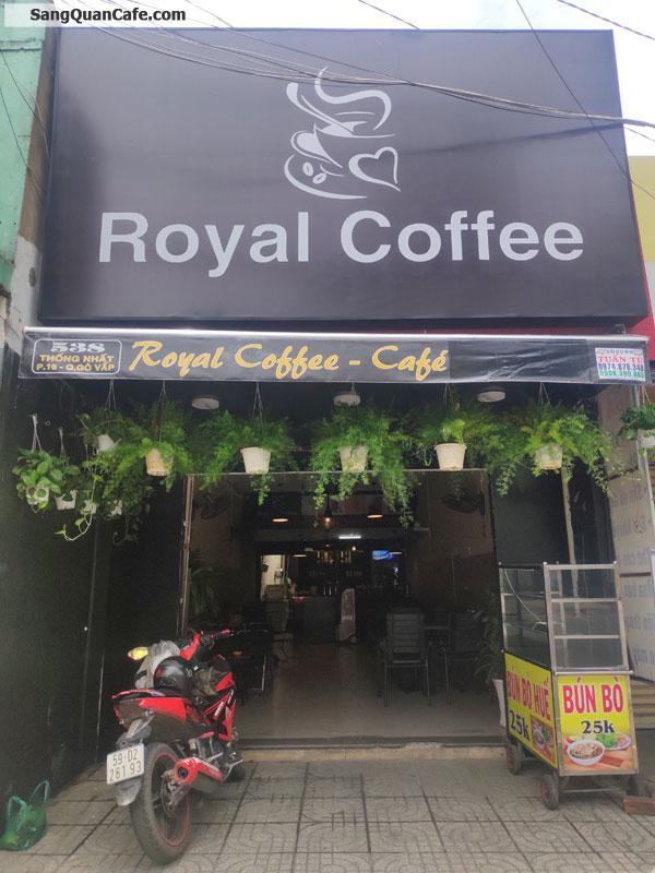 Cần sang quán Cafe giá rẻ quận Gò Vấp