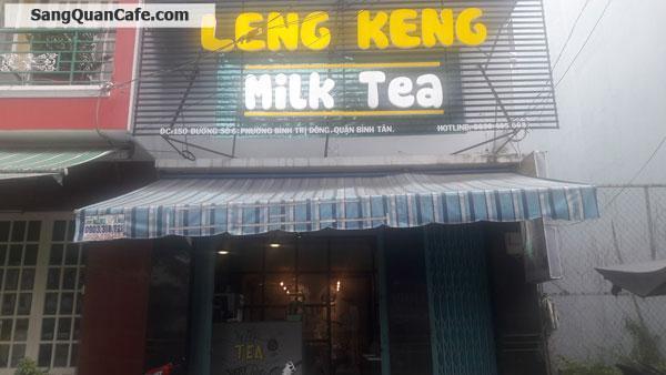 cần sang quán trà sữa có máy lạnh quận Bình Tân