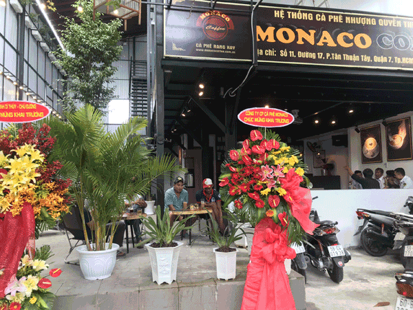 Nhượng Quyền Thương Hiệu Cafe Monoco Quận 7