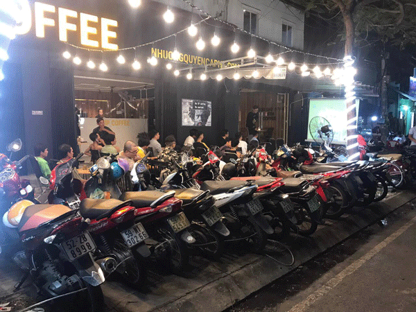 Sang cafe MB đẹp đông khách Quận Tân Phú
