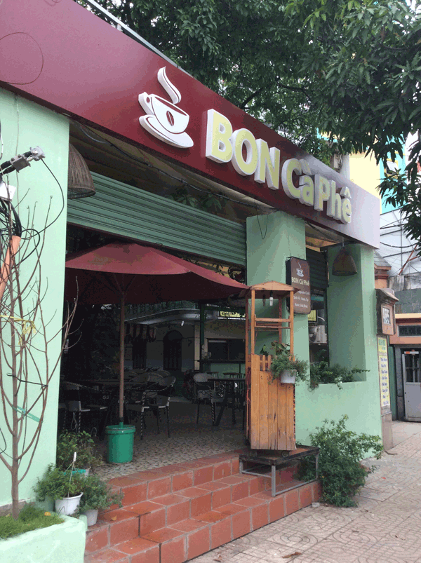 Sang Cafe Sân Vườn Mini mặt tiền Cộng Hoà , F.15, quận Tân Bình