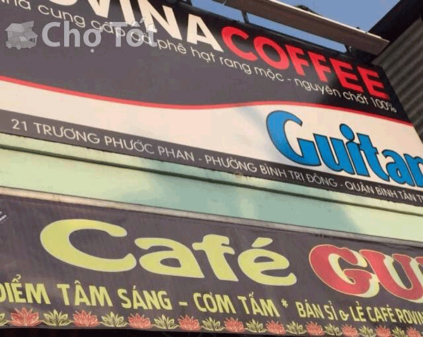 Sang gấp quán cà phê ROVINA 2 quận Bình Tân