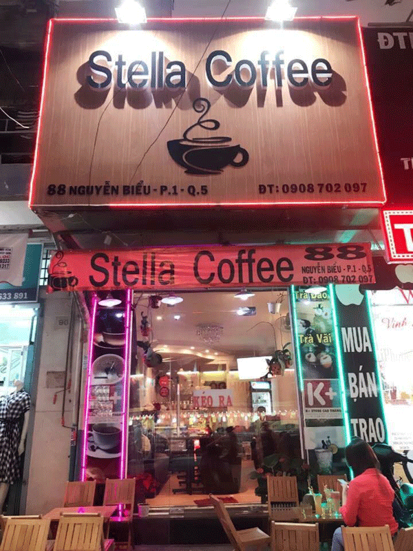Sang gấp Stella Coffee