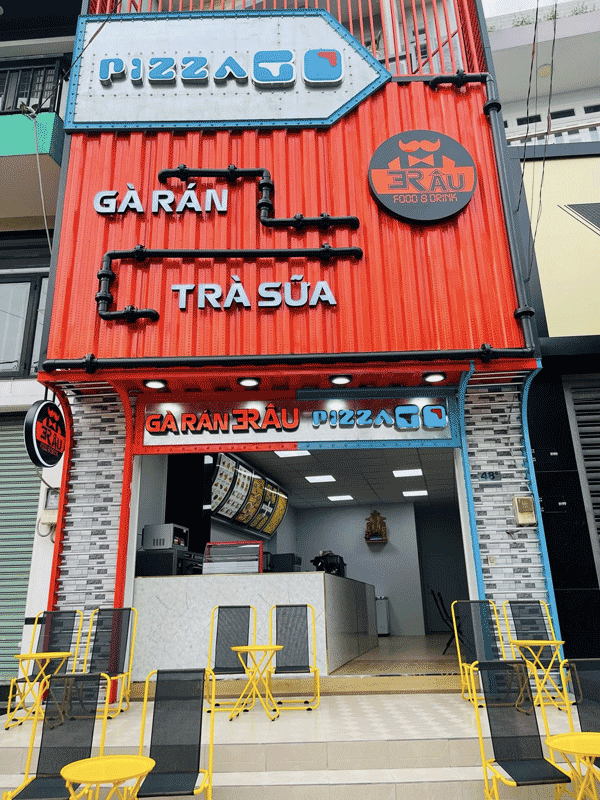 Sang nhượng quán 3Râu - Pizza Go Tại Khu Vực Thủ Đức