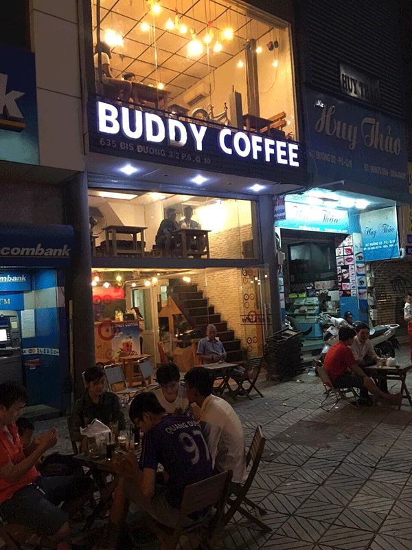 Sang quán BUDDY COFFEE Quận 10