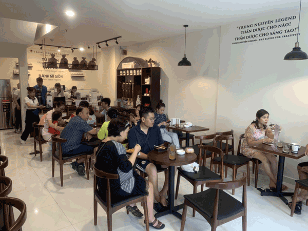 Sang Quán Cafe + Nhượng Quyền thương hiệu Cafe E - Coffee Trung Nguyên