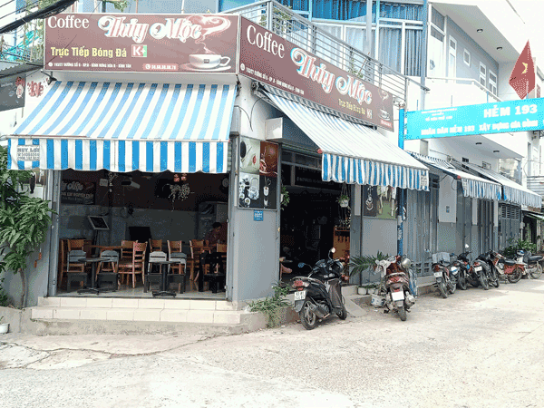 Sang quán Cafe 2 mặt tiền giá rẻ quận Bình Tân