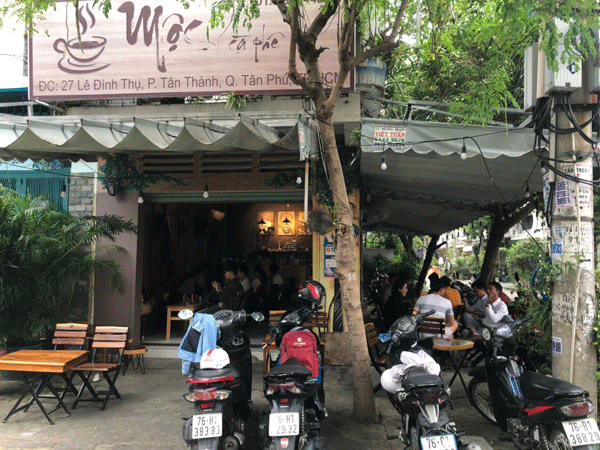 Sang quán cafe 2 mặt tiền Quận Tân Phú