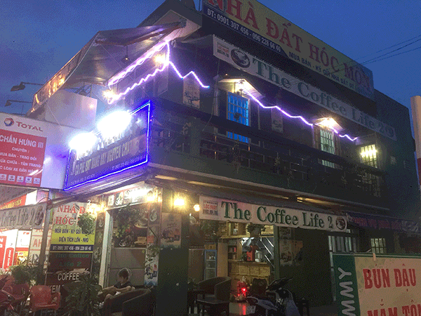 Sang quán cafe 2MT Lê Thị Hà, Hóc Môn
