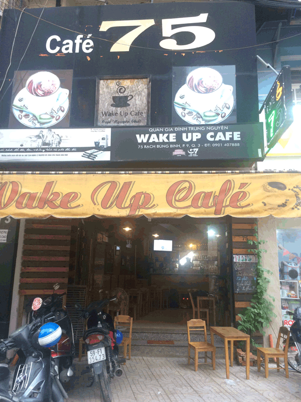 Sang quán cafe 75 Rạch Bùng Binh, P. 9, Quận 3.