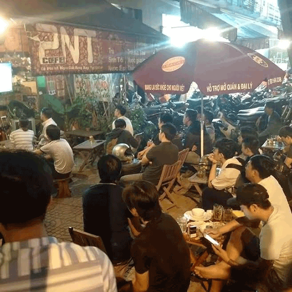 Sang quán cafe Bóng Đá K+ quận Bình Thạnh
