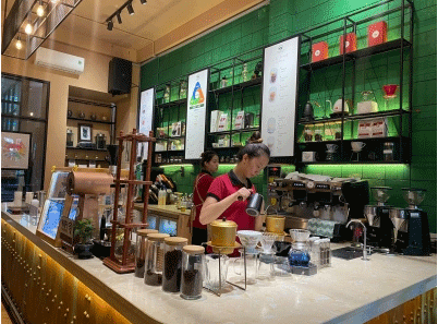 Sang quán cafe chất lượng cao