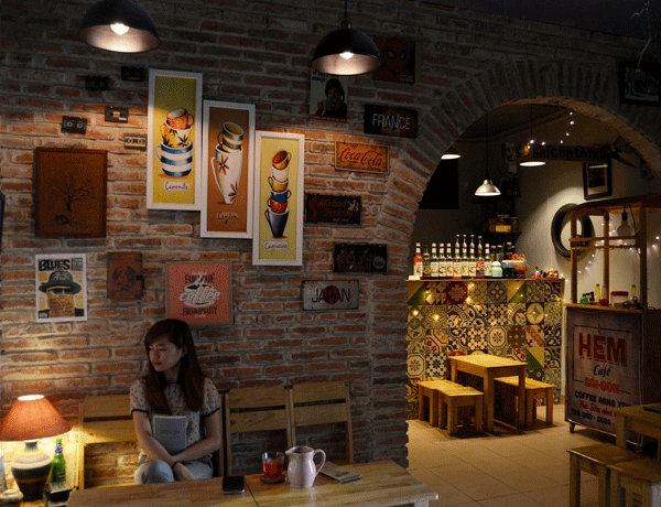Sang quán cafe decor đẹp + shop Q. Bình Thạnh