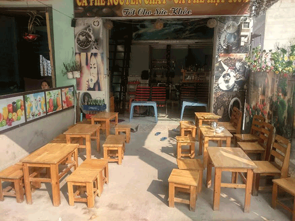Sang quán cafe đối diện chung cư Thạnh Lộc, quận 12