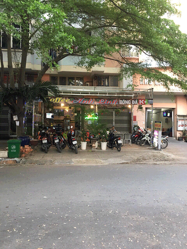 Sang quán cafe dưới chung cư Da Sà, đường số 6, Bình Tân