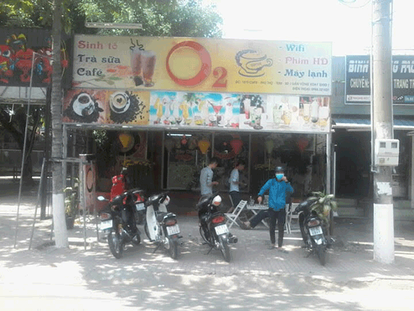 Sang quán cafe đường Cách Mạng Tháng Tám