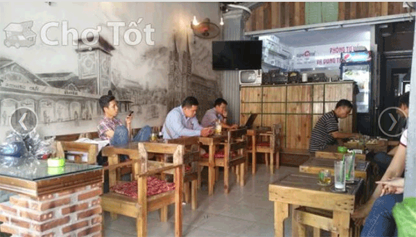 Sang quán cafe đường D3 quận Bình Thạnh