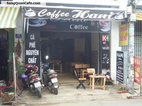 Sang quán cafe ghế gỗ quận Bình Tân