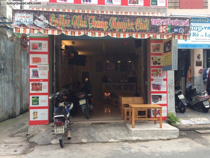 Sang quán cafe giá rẻ quận Tân Phú