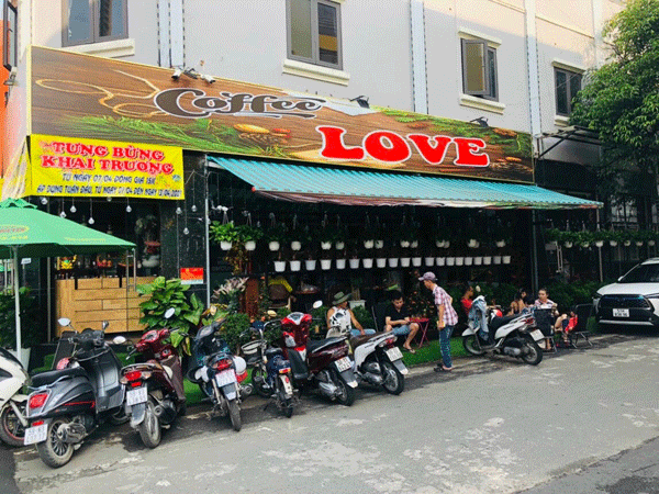 Sang quán cafe góc 2 mặt tiền 170 Độc Lập, Tân Phú