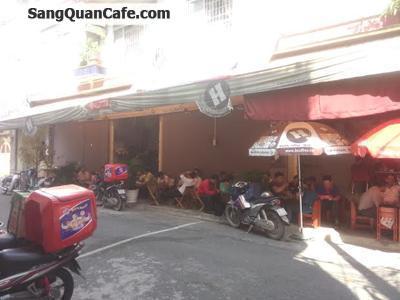 Sang quán cafe góc 2 mặt tiền khu Bàu Cát