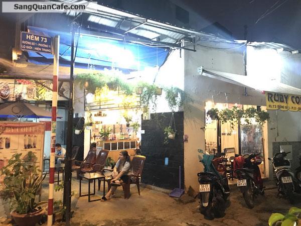 Sang quán cafe góc 2 mặt tiền quận Gò Vấp