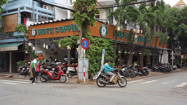 Sang quán cafe góc hai mặt tiền khu K300 quận Tân Bình