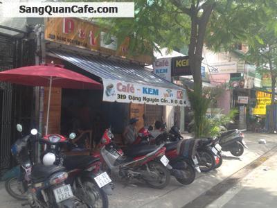 Sang gấp quán cafe ghế gỗ gần chợ Phú Lâm quận 6