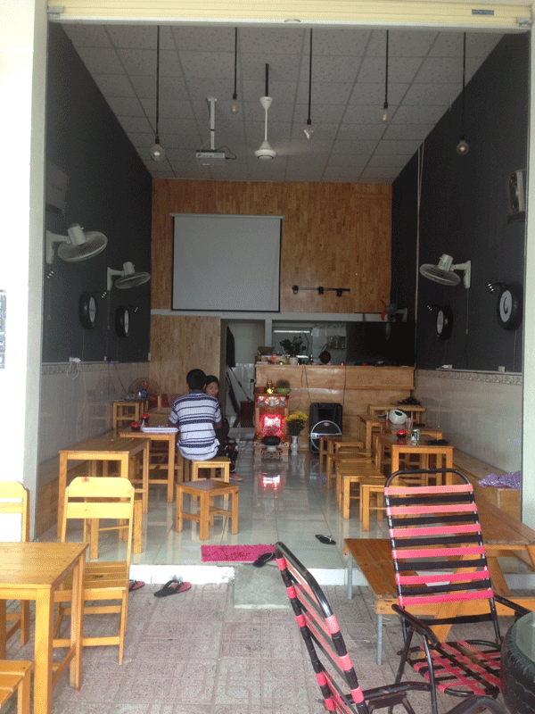 Sang quán cafe khu dân cư Việt Sing