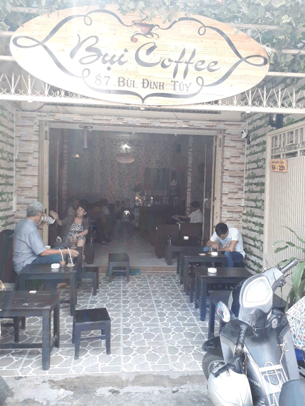 Sang quán cafe mặt tiền  Bùi Đình Túy, Quận Bình Thạnh.