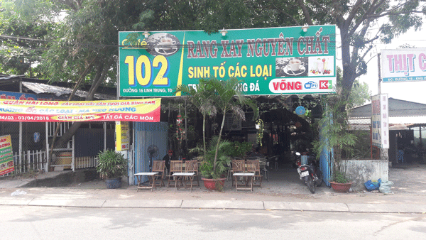 Sang quán cafe mặt tiền  phường Linh Trung